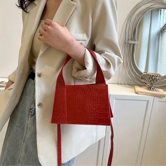 Zara croc city bag - Picture 1 of 9